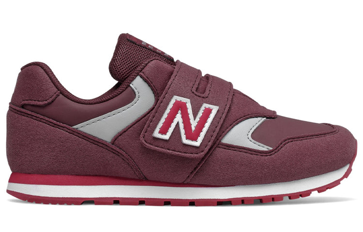 New Balance 393 Hook and Loop 'Wine' YV393CBG