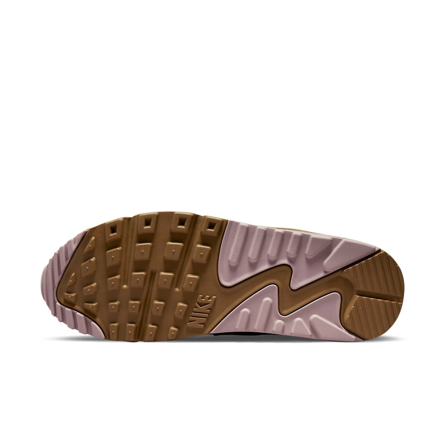 (WMNS) Nike Air Max 90 'Brown Kelp Light Violet Ore' DQ0885-300