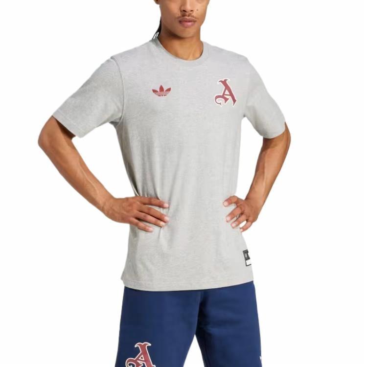 adidas Arsenal VRCT T-Shirt Asia Sizing 'Grey' JL6111