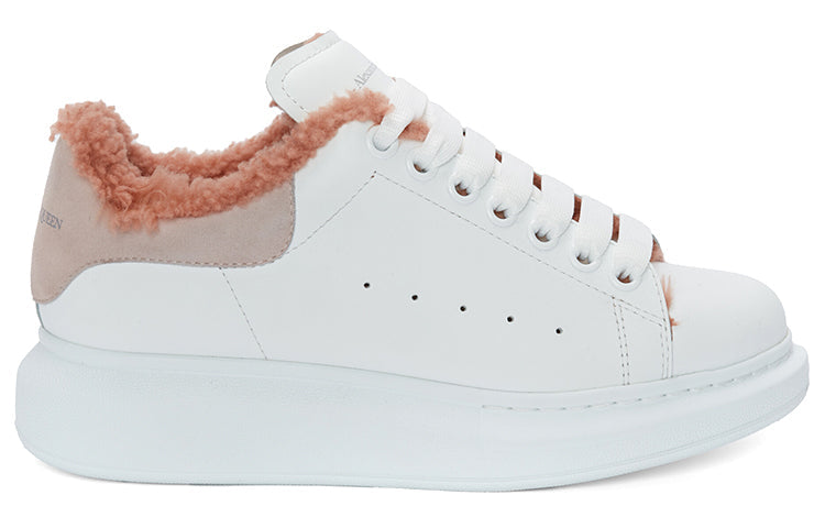 (WMNS) Alexander McQueen Oversized Sneaker 'White Patchouli' 609650WIAFJ9446