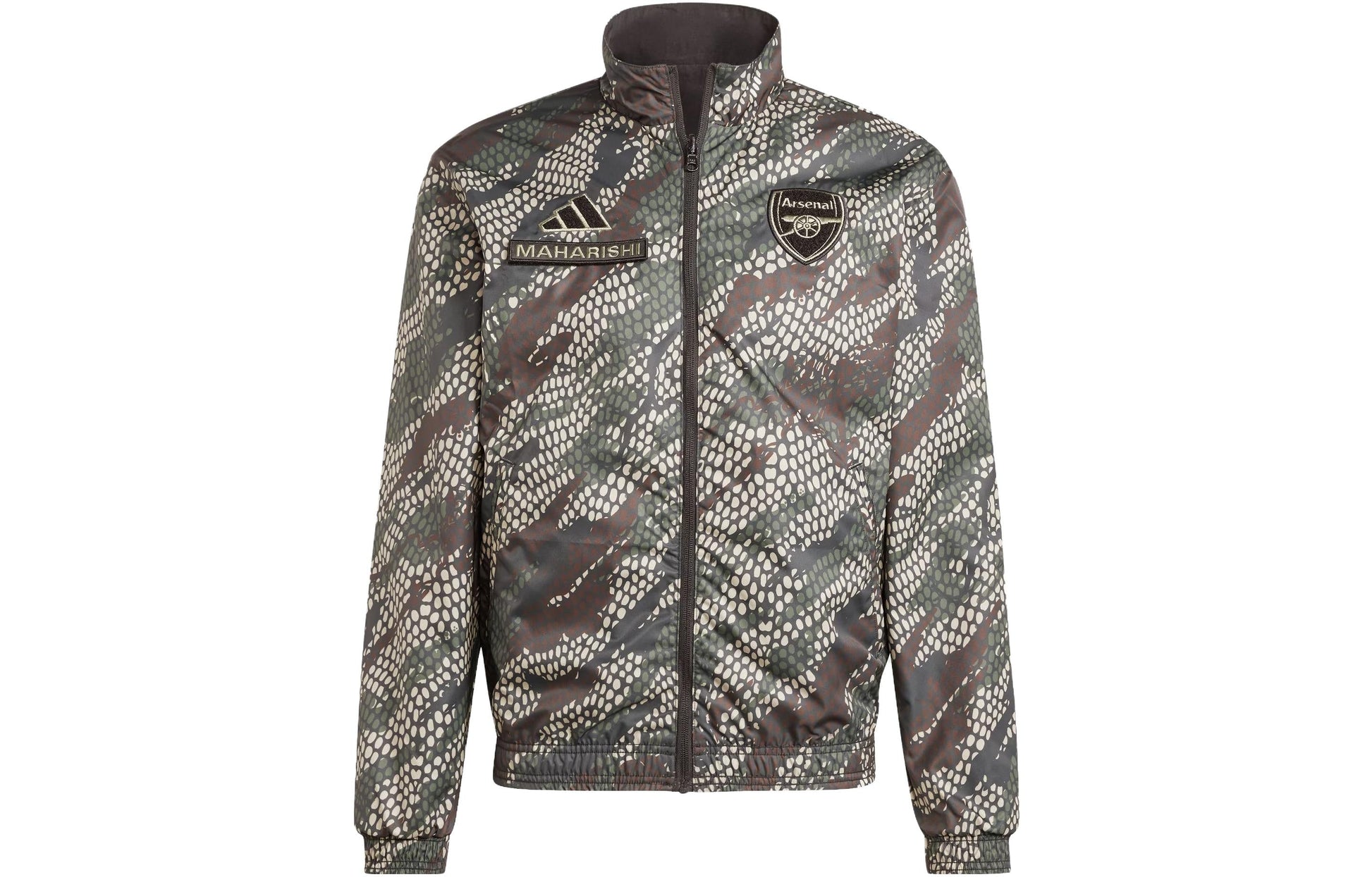 adidas Arsenal x Maharishi Anthem Jacket 'Black' IN4749