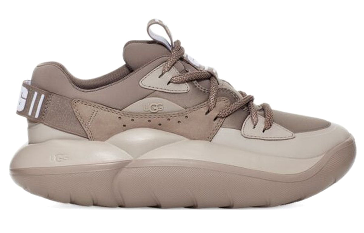 (WMNS) UGG LA Cloud Lace Cozy Breathable Wear-resistant Sports Shoe Gray 1123715-SGSD