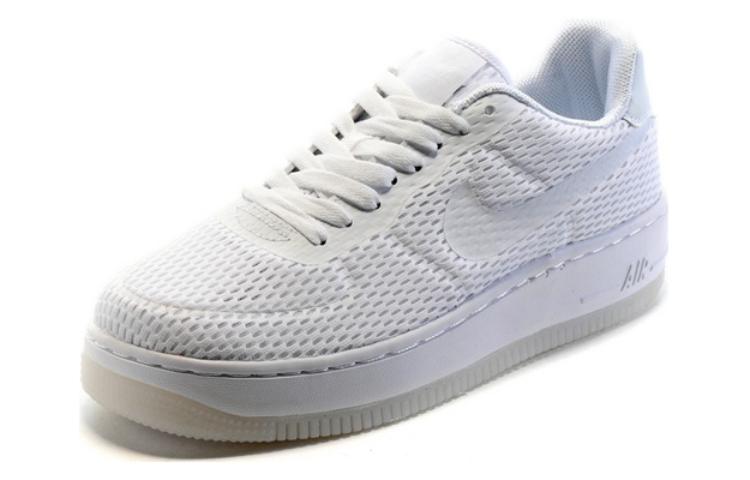(WMNS) Nike Air Force 1 Low Upstep BR 'Tripe White' 833123-100
