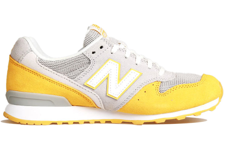 (WMNS) New Balance 996 v2 Low-Top Gray/Yellow WR996KE2