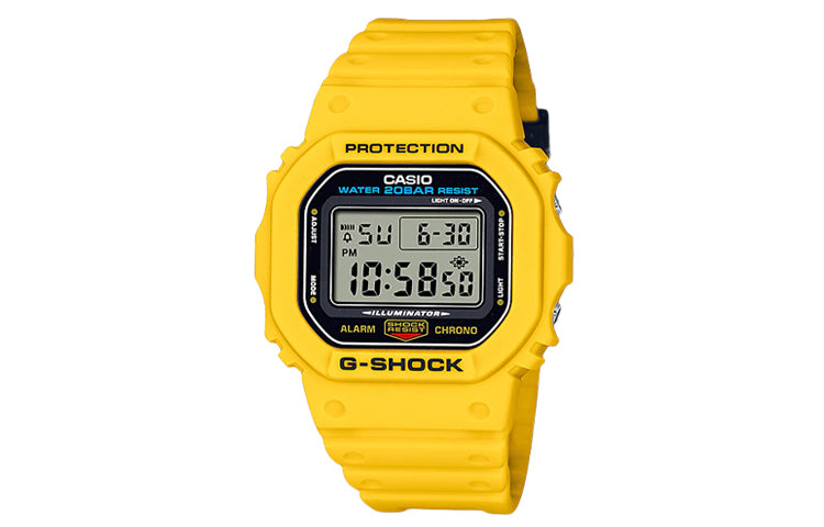 CASIO G-Shock Digital 'Yellow' DWE-5600R-9