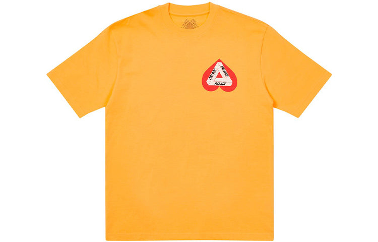 PALACE Heart Shape Tri-FERg Pattern Short Sleeve Unisex Yellow P20TS112