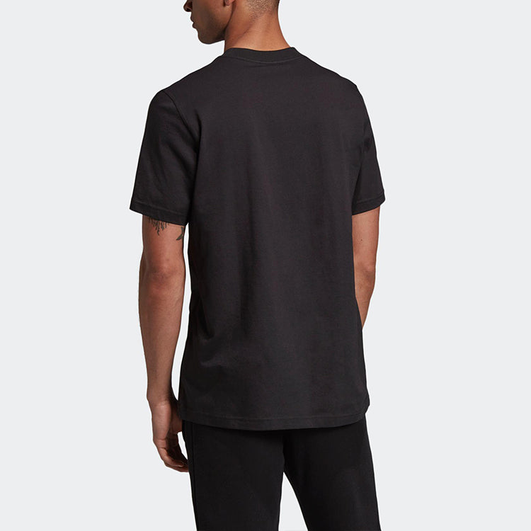 adidas originals Mini Emb Tee Embroidered Shoe Sports Short Sleeve Black ED7638