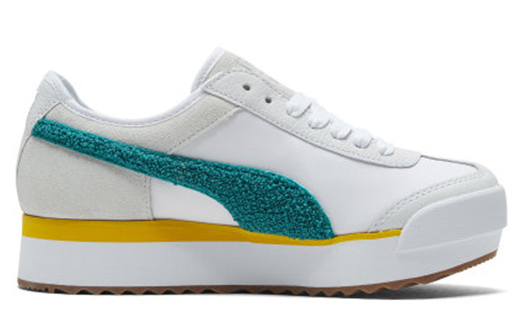 (WMNS) PUMA Roma Amor Heritage 'White Teal Green' 370947-04