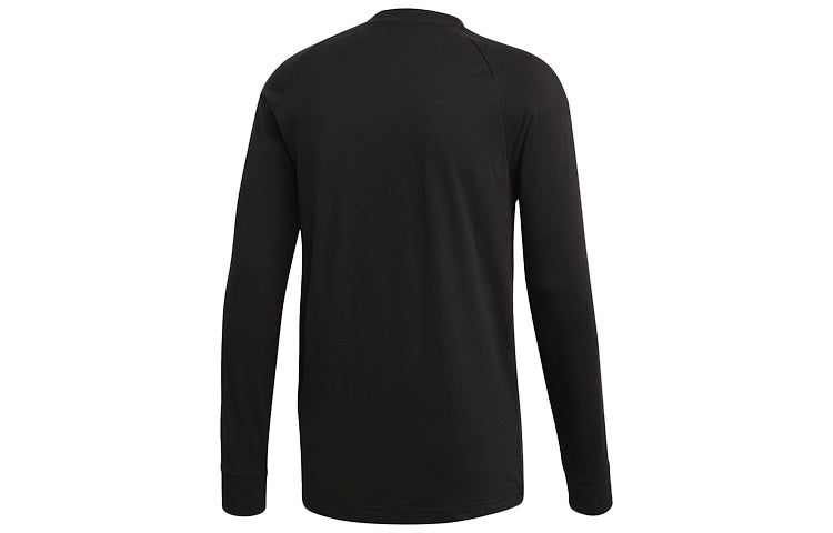 adidas originals Classic Round Neck Cozy Long Sleeves Black DV1560