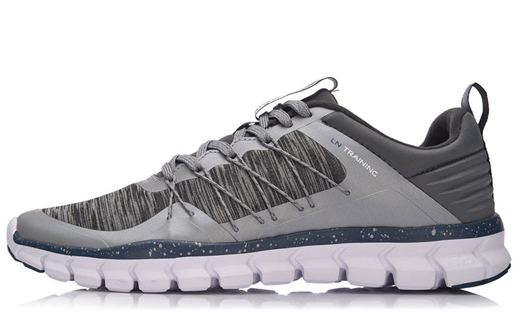 Li-Ning 24H Low Training Shoes 'Grey White' AFHM027-4