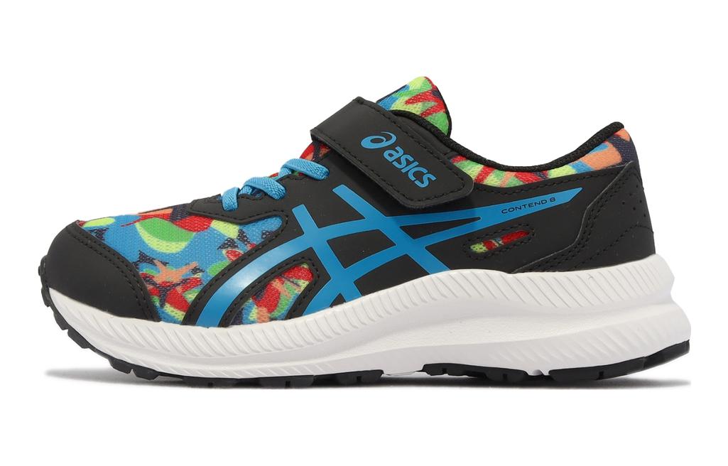 (PS) ASICS Contend 8 'Black Island Blue Camo' 1014A293-003
