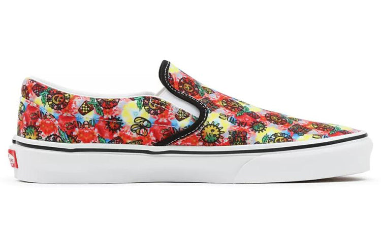 Vans Tie Dye Classic Slip-on Printed Red/Yellow VN0A5AO86Y6