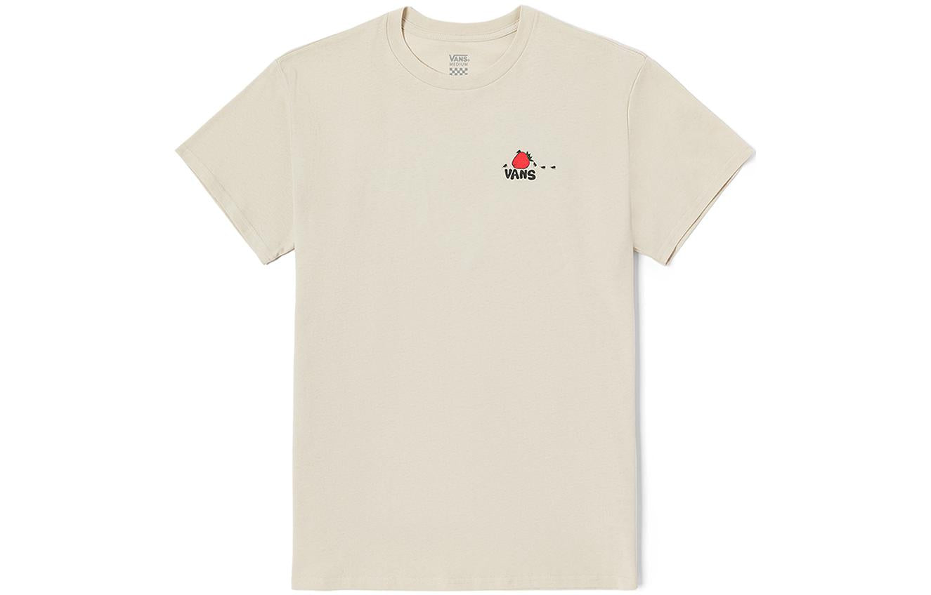 (WMNS) Vans Fruit T-shirt 'Oatmeal' VN0008XY2N1