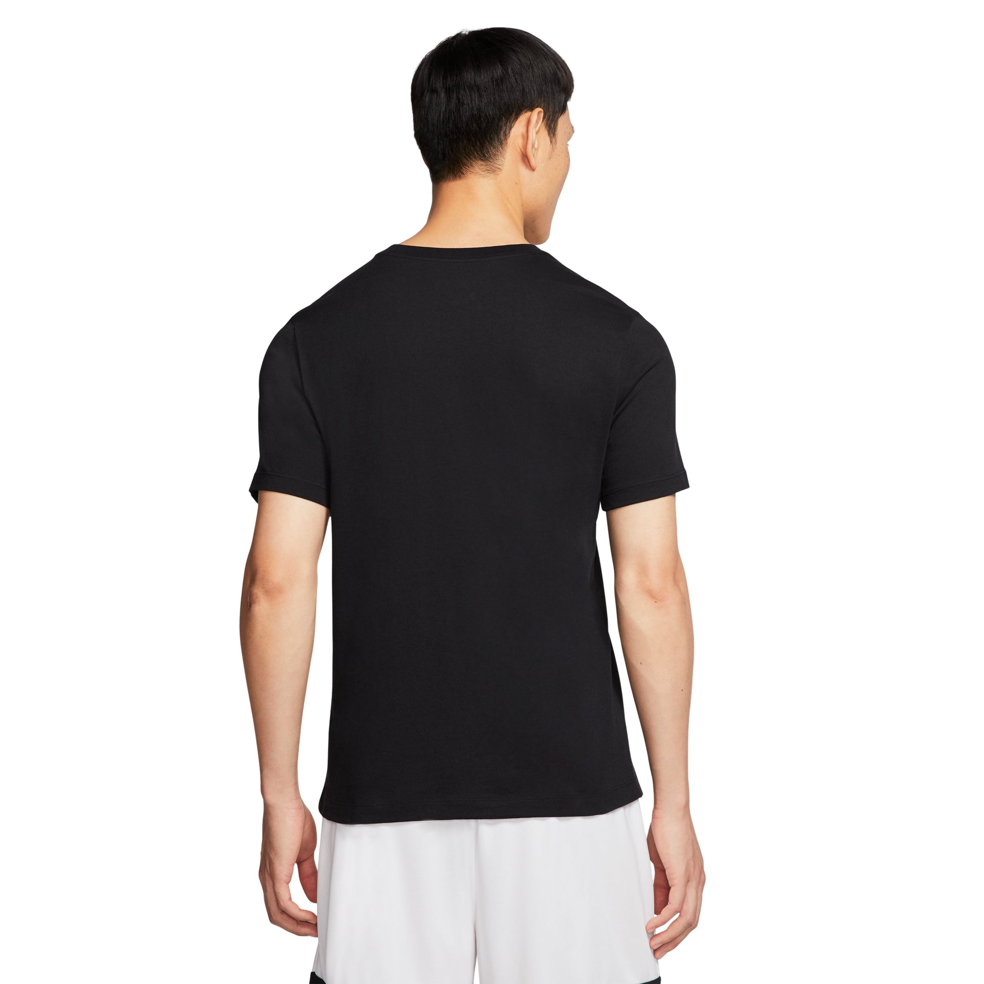 Air Jordan Men's Logo Print Crew Neck Black CJ0921-011
