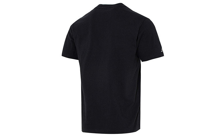 New Balance Logo Print Tee Asia Sizing 'Black' 5ED12093-BK