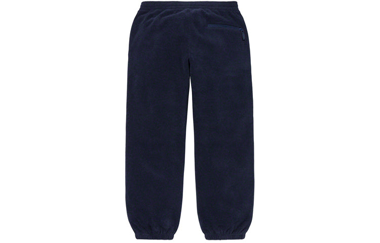 Supreme FW19 Week 17 Polartec Pant Casual Pants Unisex Navy Blue SUP-FW19-10803