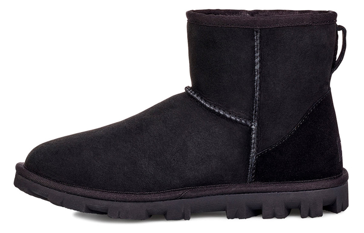 (WMNS) UGG Essential Mini Classic 'Black' 1016063-BLK