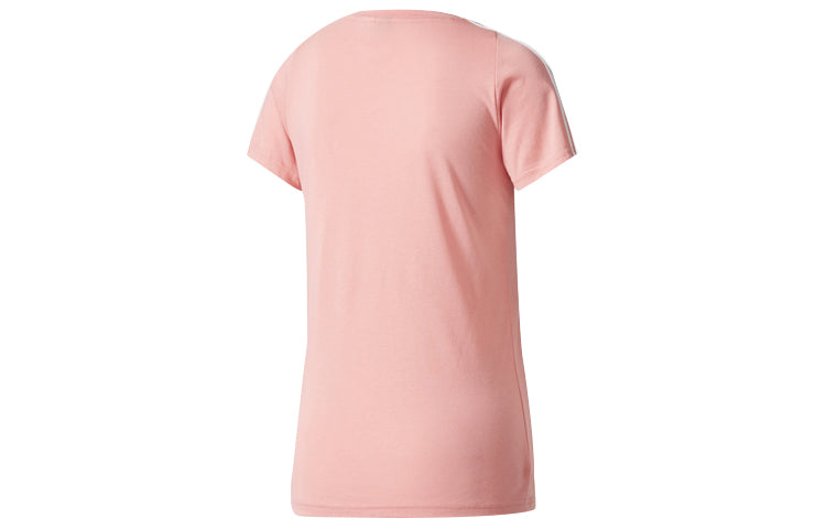 (WMNS) adidas Minimalistic Sports Short Sleeve Pink Red CZ5779