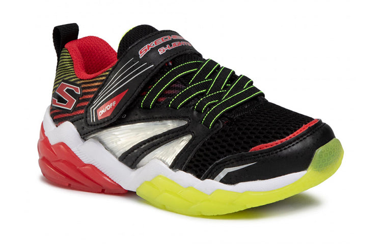 Skechers Rapid Flash 2.0 Running Shoes K Black/Red 90725L-BKRD
