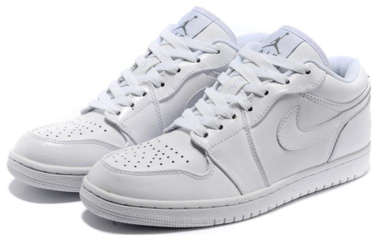 Air Jordan 1 Low 'Triple White' 553558-100