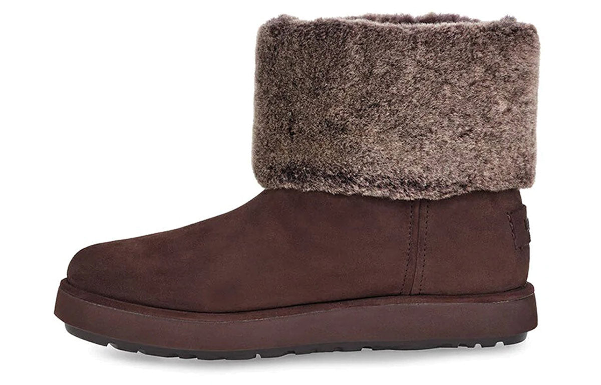 (WMNS) UGG Classic Berge Mini 'Dark Red' 1107210-DRS
