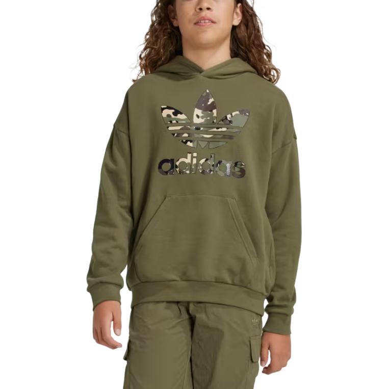 (PS) adidas Trefoil Hoodie Asia Sizing 'Green' IZ4598
