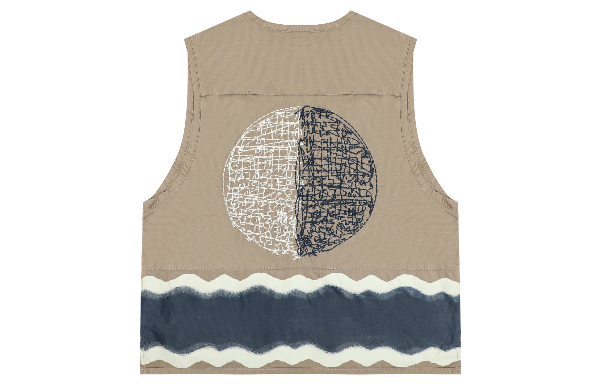 Vans x Rokit Waltonian Vest 'Khaki' VN0005XAKHK