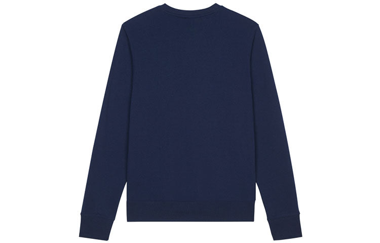 New Balance Alphabet Printing Round Neck Pullover Dark Blue MT13906-PGP