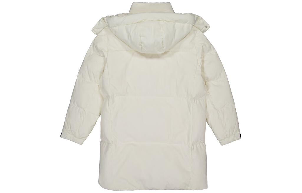 New Balance Hooded Puffer Jacket Asia Sizing 'White' NPD49031-WT