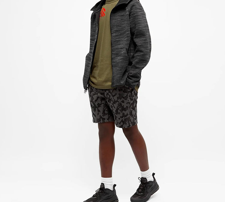 Nike Tech Casual Camouflage Shorts Gray Camouflage CJ5984-010