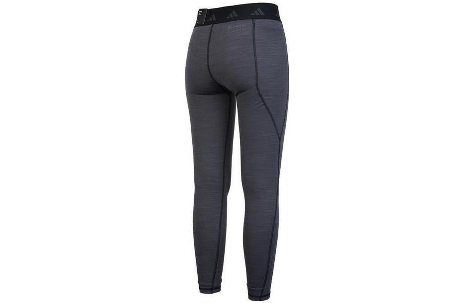 (WMNS) adidas Techfit Brushed Full Length Leggings Asia Sizing 'Black' HS8758