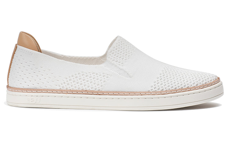 (WMNS) UGG Sammy Series Breathable Lightweight Non-Slip Casual Sports Skateboarding Shoes White 1016756-WHT