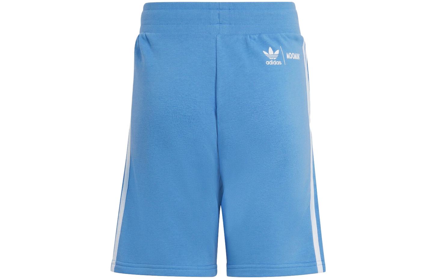 (GS) adidas Originals x Moomin Shorts 'Blue' IC5680