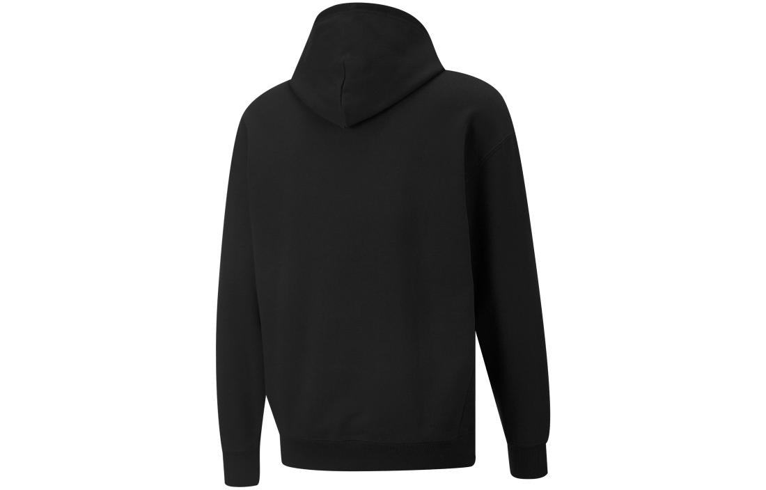 PUMA Downtown Logo Hoodie 'Black' 537754-01