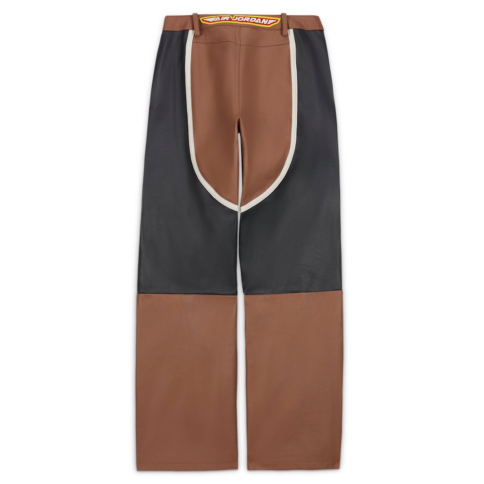 (WMNS) Air Jordan x Travis Scott Cactus Jack Leather Pants Asia Sizing 'Archaeo Brown' DX8602-256