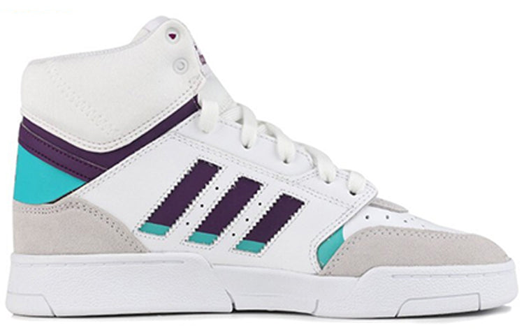 (WMNS) adidas originals Drop Step 'White Gray Purple' EF7149