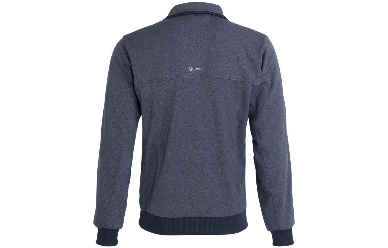 adidas Denim Look Regular Fit Knit Track Top IA9453