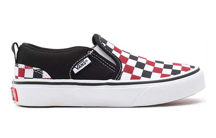 Vans Asher Sneakers K Black/White/Red VN0A45JR9AT