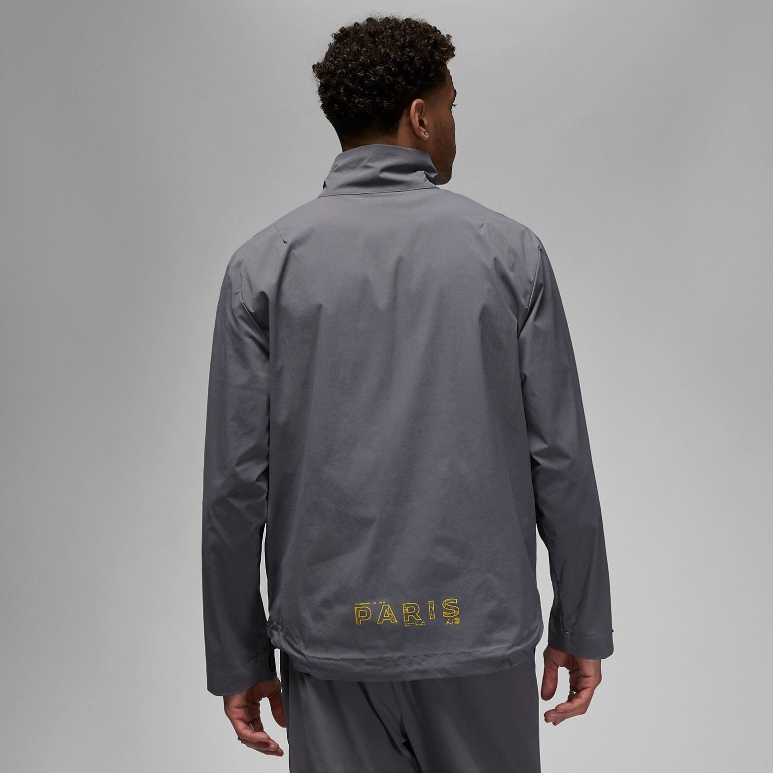 Air Jordan X PSG Woven Jacket 'Grey' DV0608-014