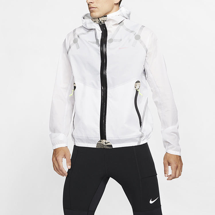 Nike Men's Ispa Jacket Translucent Nylon Jacket CJ4570-100