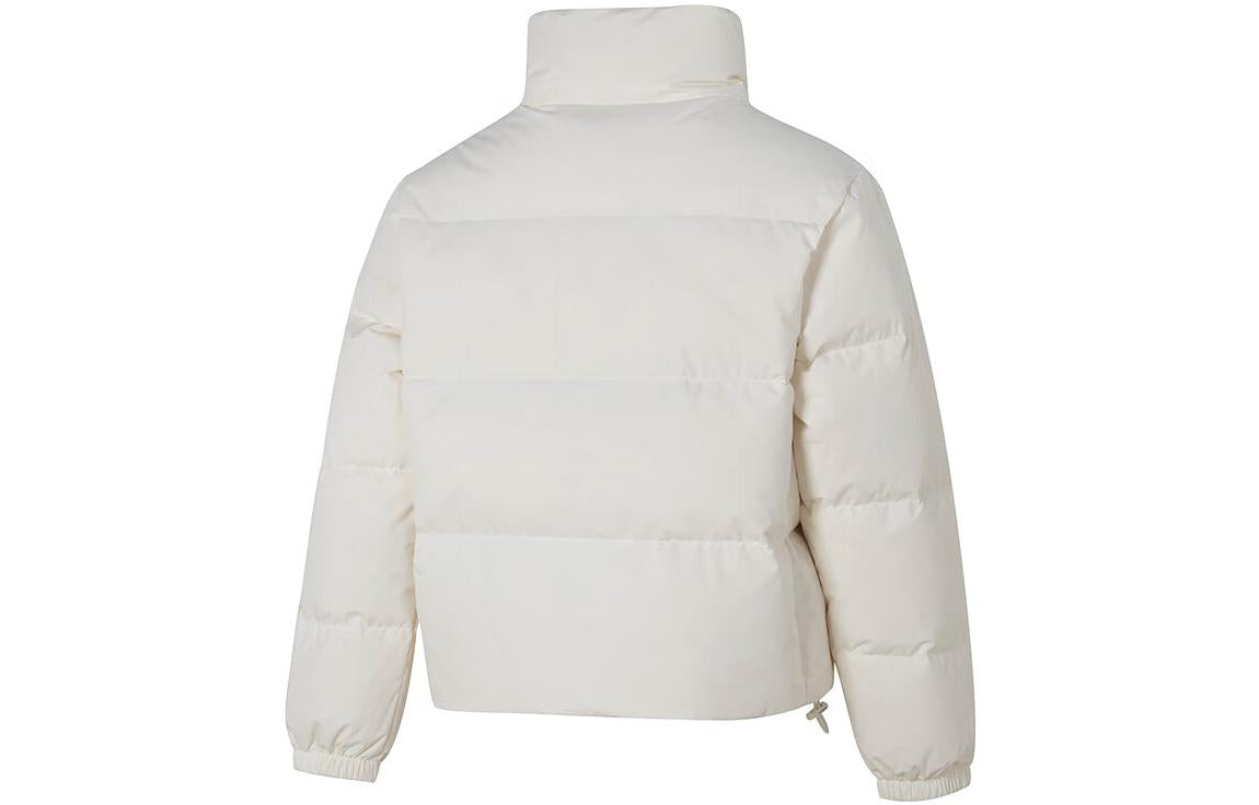 (WMNS) New Balance Classic Short Puffer Jacket Asia Sizing 'White' NPD4E152-IV