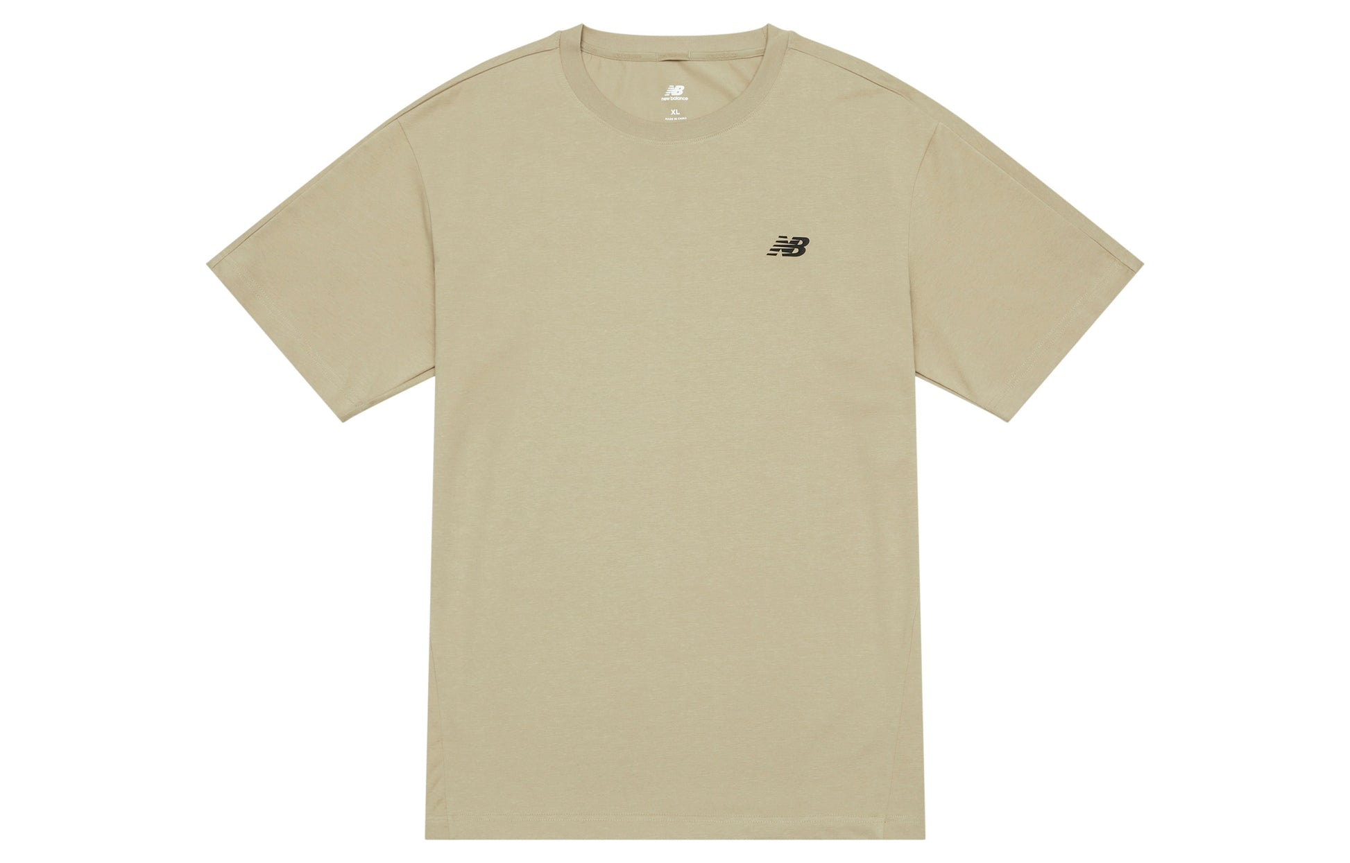 New Balance NB Small Logo T-Shirt Asia Sizing 'Beige' NEE24081-BWN