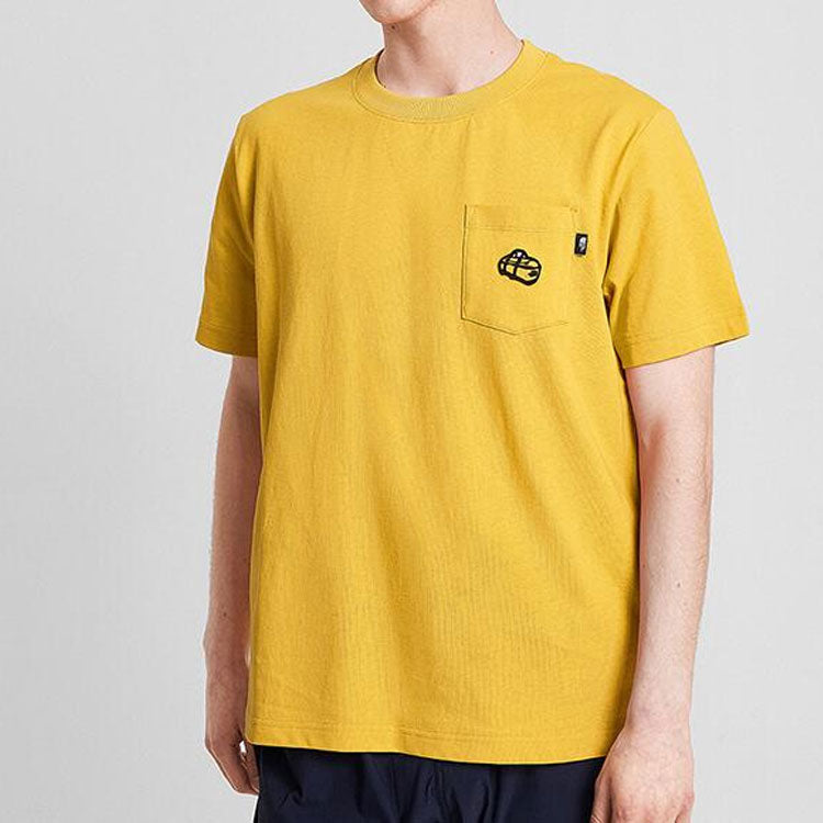 Men's THE NORTH FACE Pocket Short Sleeve Yellow 4999-ZBJ