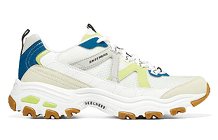 Skechers DLites 1.0 'Beige Yellow Teal' 894093-WMT