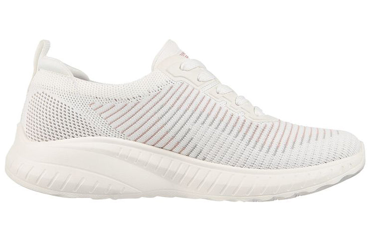 (WMNS) Skechers BOBS Sport Squad Chaos - Renegade Parade 'White' 117207-WMLT