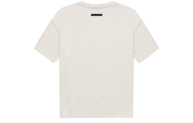 Fear of God Essentials FW21 Tee Light Heather Oatmeal FOG-FW21-330