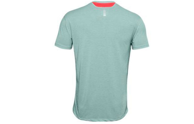 Men's Under Armour Streaker Series Running Sports Short Sleeve Blue 1326579-477
