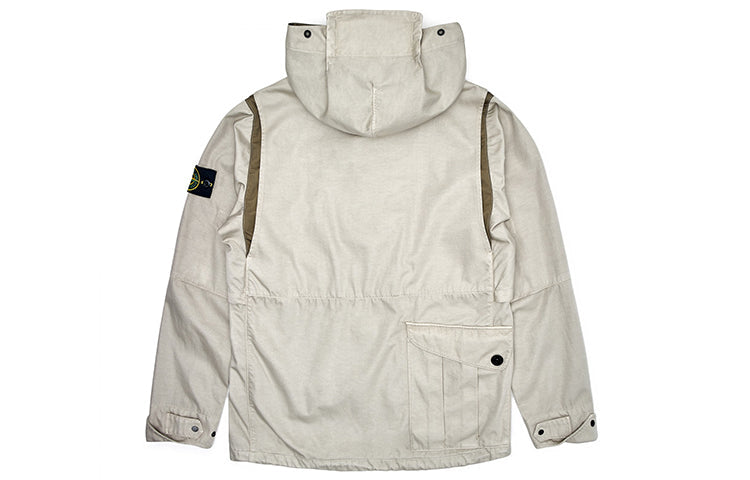 Nike Golf x Stone Island Jacket Crossover Athleisure Casual Sports Hooded Jacket US Edition light grey AV5229-012