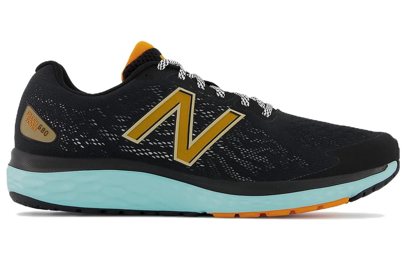 New Balance Fresh Foam 680v7 'Black Marigold' M680YF7