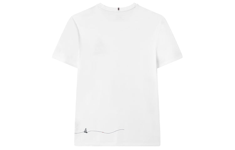 FILA Casual Sports Round Neck Short Sleeve White F11M121143F-WT
